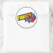 ステッカー1 ラウンドシール (バッグ)