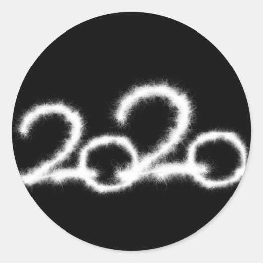 ステッカー2020 ラウンドシール (正面)