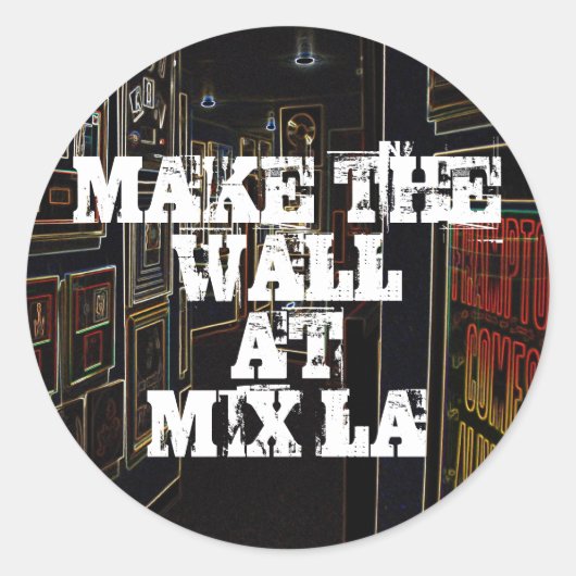 ステッカー2 ラウンドシール (正面)