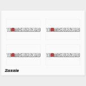 ステッカー2 長方形シール (シート)