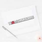 ステッカー2 長方形シール (封筒)