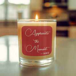 ステッカー3インクランベリーイニシャル&前向き文字 スクエアシール