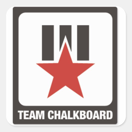 ステッカー7 スクエアシール (正面)