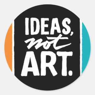 ステッカー: アイディア、ないArt. ラウンドシール