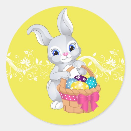 ステッカー – イースターバニー (正面)