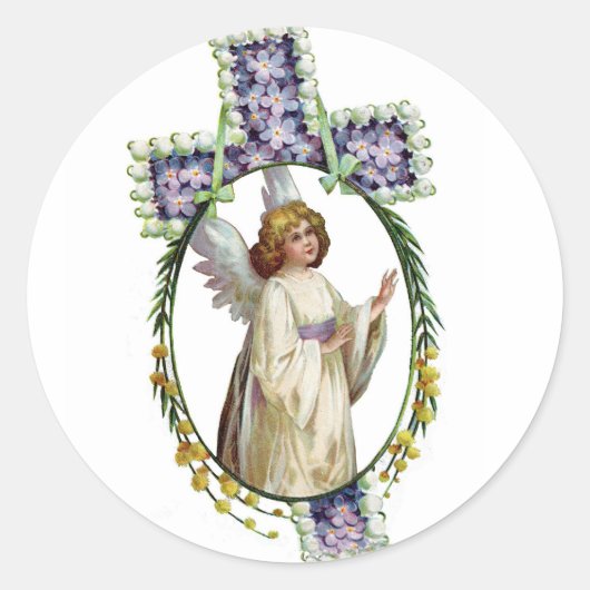 ステッカー:イースターモーン ラウンドシール (正面)