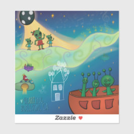 ステッカー – エイリアンコンサート シール