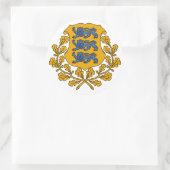 ステッカー – エストニアの紋章/エストイVapp (バッグ)