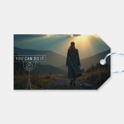 ステッカー ギフトタグ (正面(横))