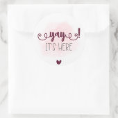 ステッカー、クラシックラウンドステッカー。 ラウンドシール (バッグ)