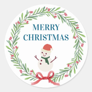 ステッカー クリスマスツリー 雪だるま クリスマスパーティー I