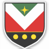 ステッカー – クロースアンバサダークレスト シール (正面)