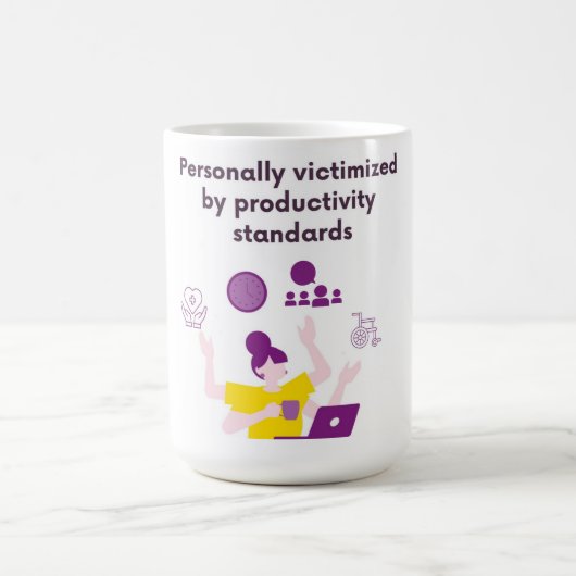 ステッカー コーヒーマグカップ (中央)