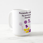 ステッカー コーヒーマグカップ (正面左)