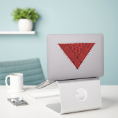 ステッカー シール (デスク上のノートパソコン)