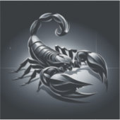 ステッカー・スコーピオン シール (正面)