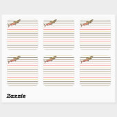 ステッカー – チノックサーモンストライプオン (シート)