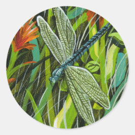 ステッカー「ドラゴンフライ」 ラウンドシール