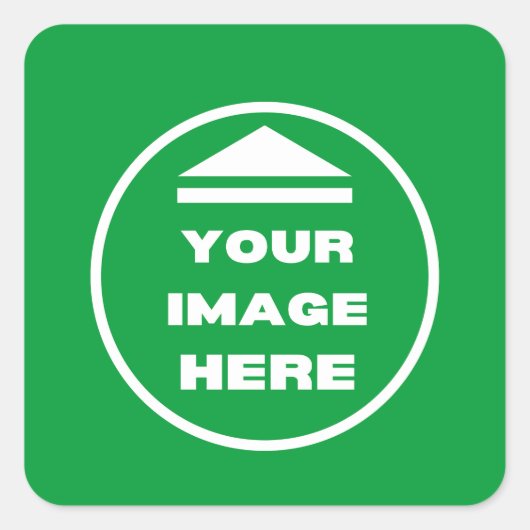 ステッカー – -パーソナライズされたイメージの追加/文字 (正面)