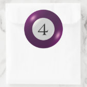 ステッカー – ビリヤード – 4ボール (バッグ)