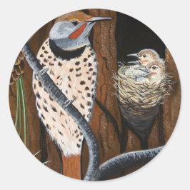 ステッカー「フリッカ」 ラウンドシール