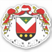 ステッカー – フルクロースアンバサダークレスト シール (正面)