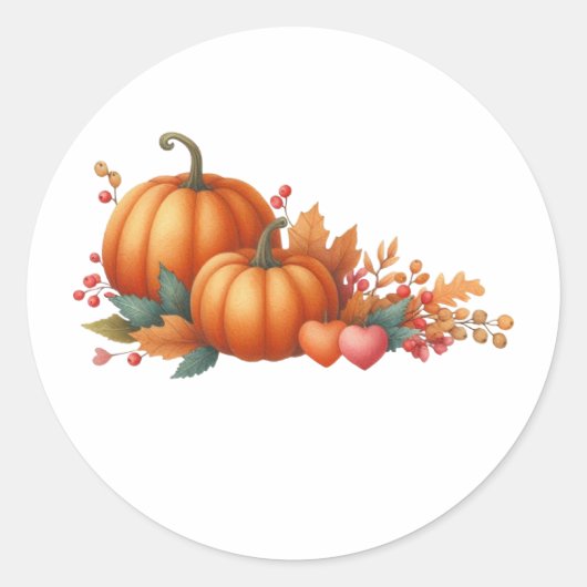 ステッカー – ベビー素朴シャワー招待状シール – (正面)