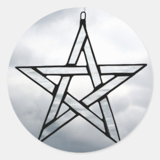 ステッカー「ペンタグラム」 ラウンドシール