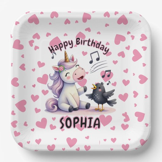 ステッカー ペーパープレート (正面)