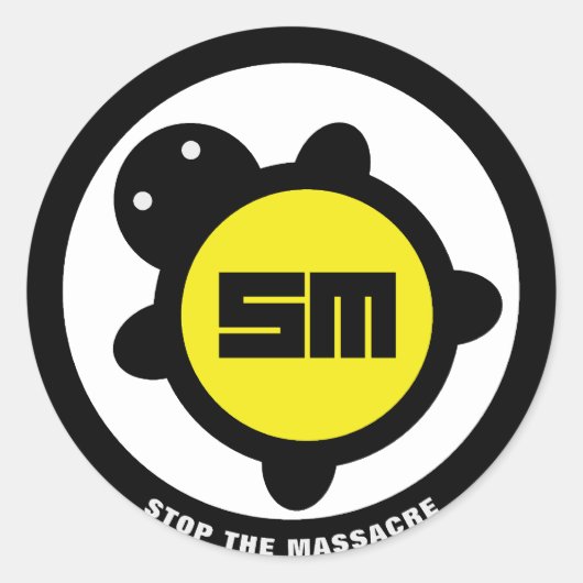 ステッカー!! ラウンドシール (正面)