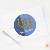 ステッカー – ラッキーホースシューフローラ (封筒)