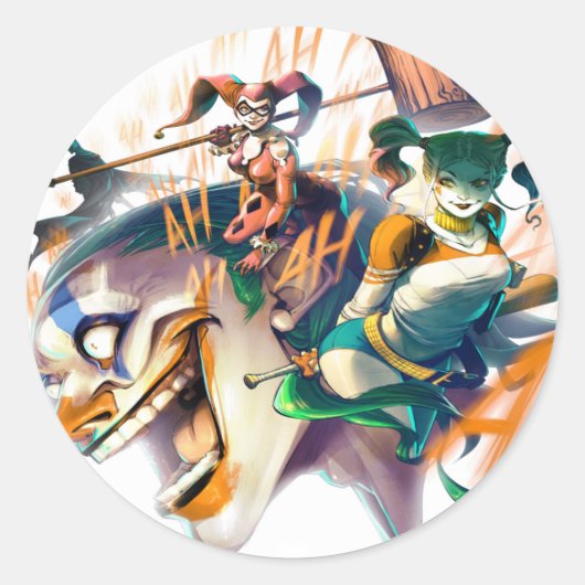 ステッカー・ラベル ラウンドシール (正面)