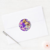 ステッカー・ラベル ラウンドシール (封筒)