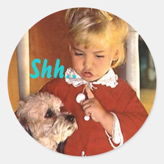 ステッカー…レトロシークレットサプライズパーティーシール ラウンドシール