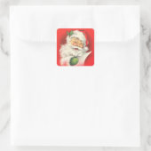 ステッカー – ヴィンテージサンタクロース (バッグ)