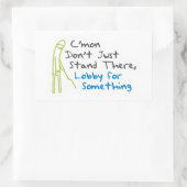 ステッカー – 何かのロビー (バッグ)