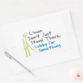 ステッカー – 何かのロビー (封筒)