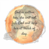 ステッカー、引用文ステッカー、美学ステッカー、イエス シール (正面)