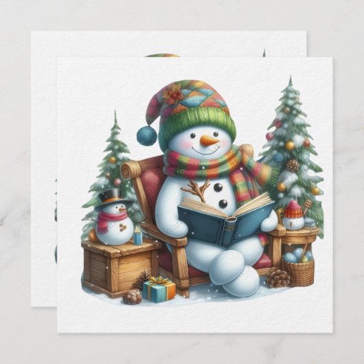 ステッカー 招待状 (正面/裏面)