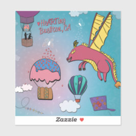 ステッカー – 振りかける シール