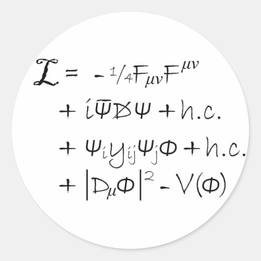 ステッカー – 標準モデル (正面)