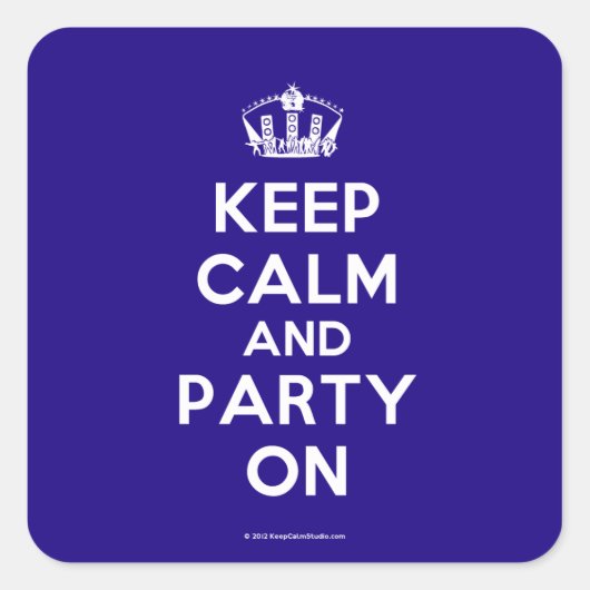 ステッカー（正方形） スクエアシール (正面)