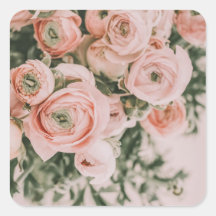 ステッカー：牡丹