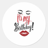 ステッカー – 私の誕生日 (正面)