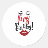 ステッカー – 私の誕生日 (正面)
