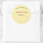 ステッカー – 私は… (バッグ)