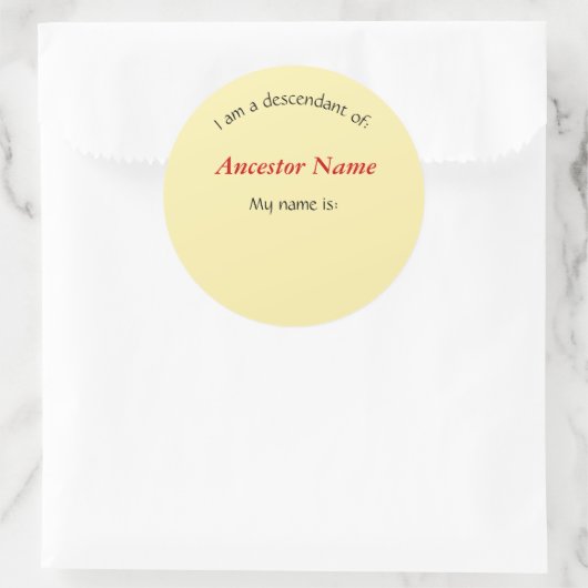 ステッカー – 私は… (バッグ)