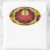 ステッカー – 秋の幸せな感謝祭 (バッグ)