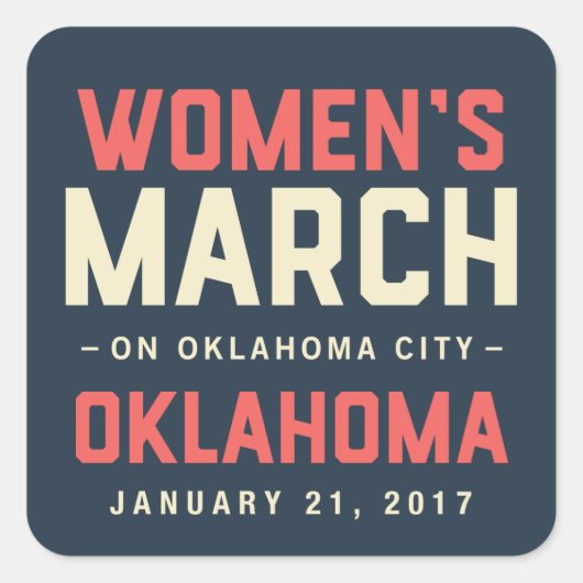 ステッカー – 3月ロゴ (正面)