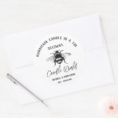 ステッカー – Beeswax Candle World (封筒)